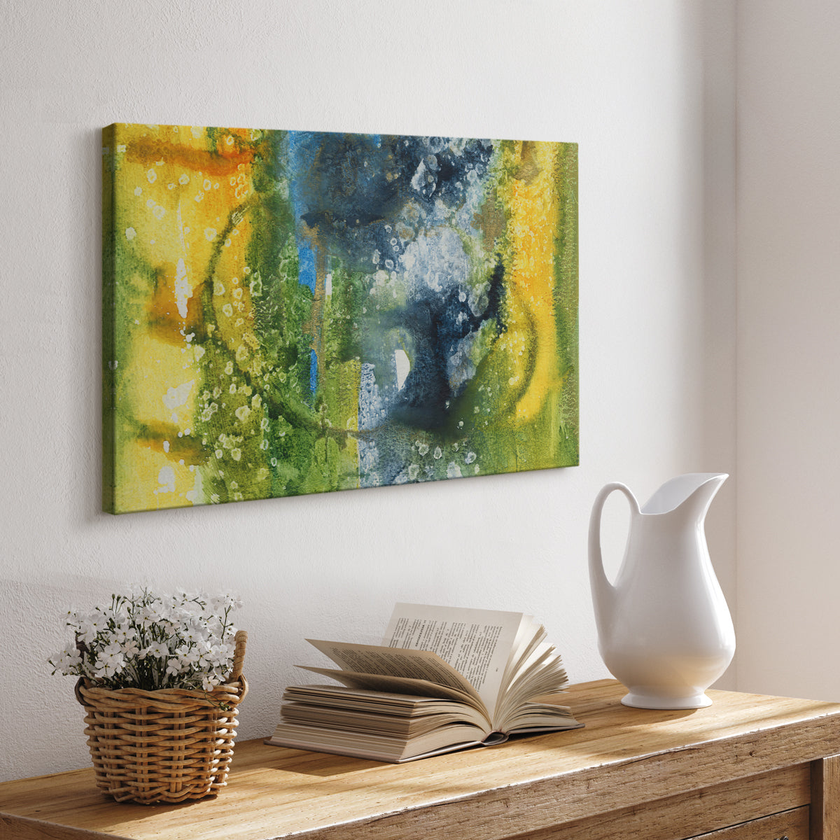 Aquatic Energy III - Canvas Art Print