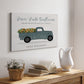 Farmers Market Truck - Canvas Art Print