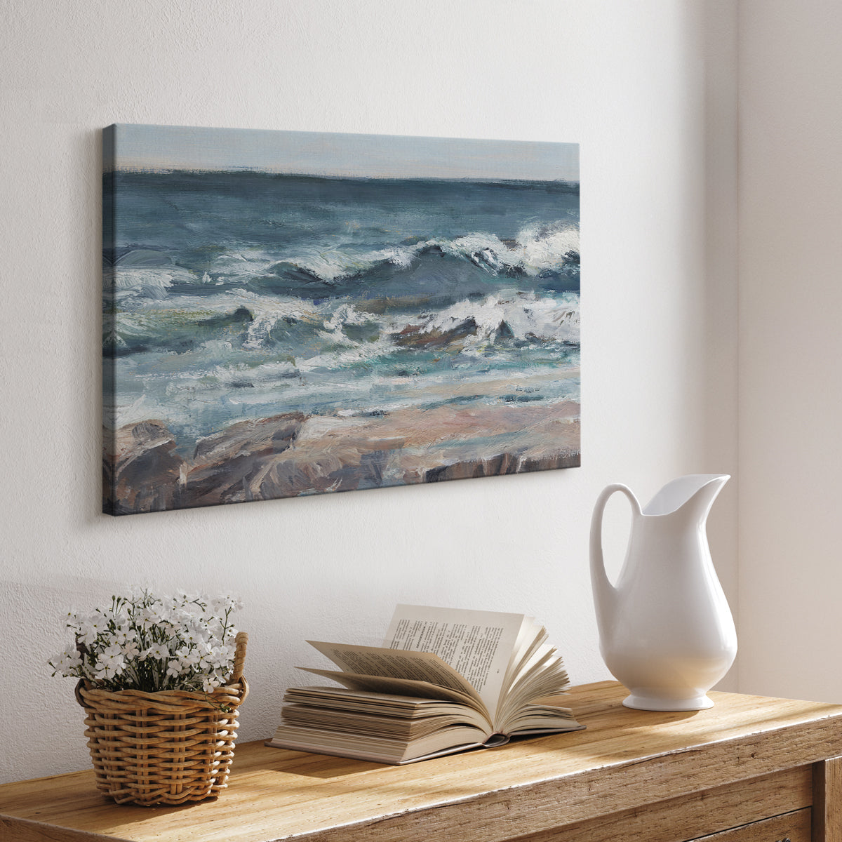 Ocean Breakers II - Canvas Art Print