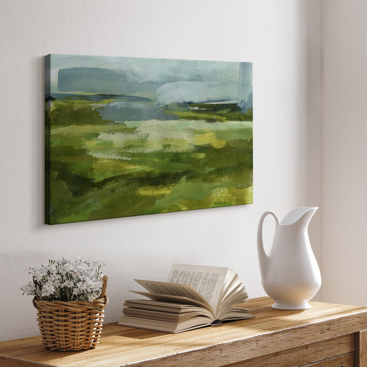 Emerald View I - Canvas Art Print