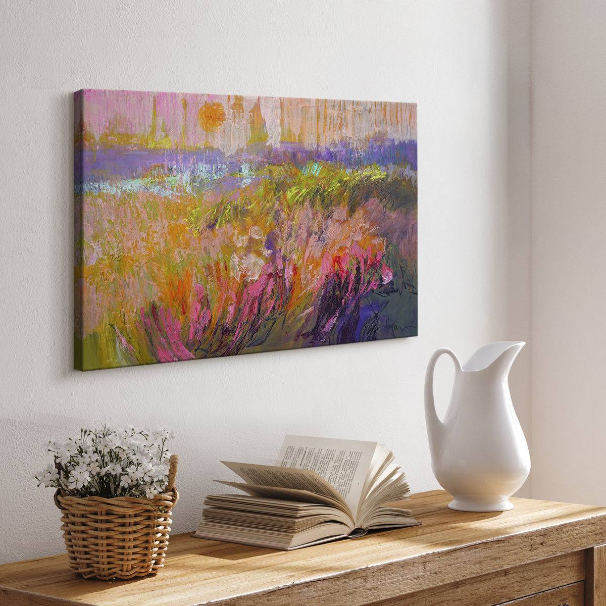 Among the Green Pastures VI - Canvas Art Print