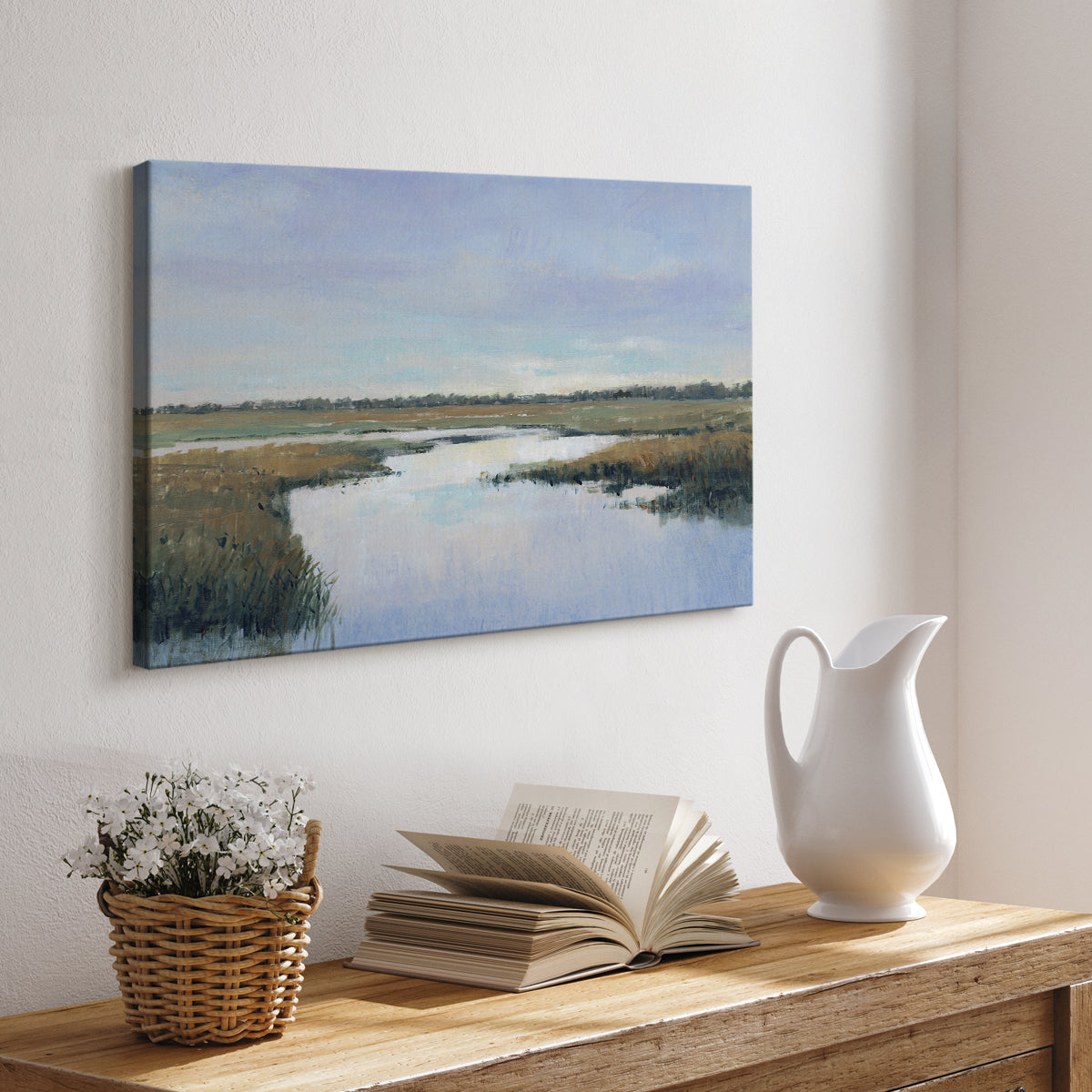 Coastal Plains I - Canvas Art Print