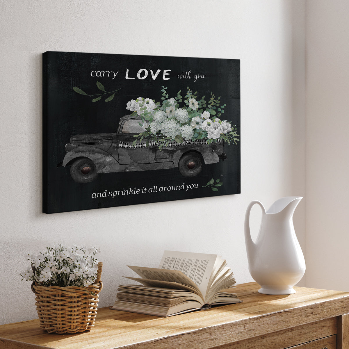 Carry Love - Canvas Art Print