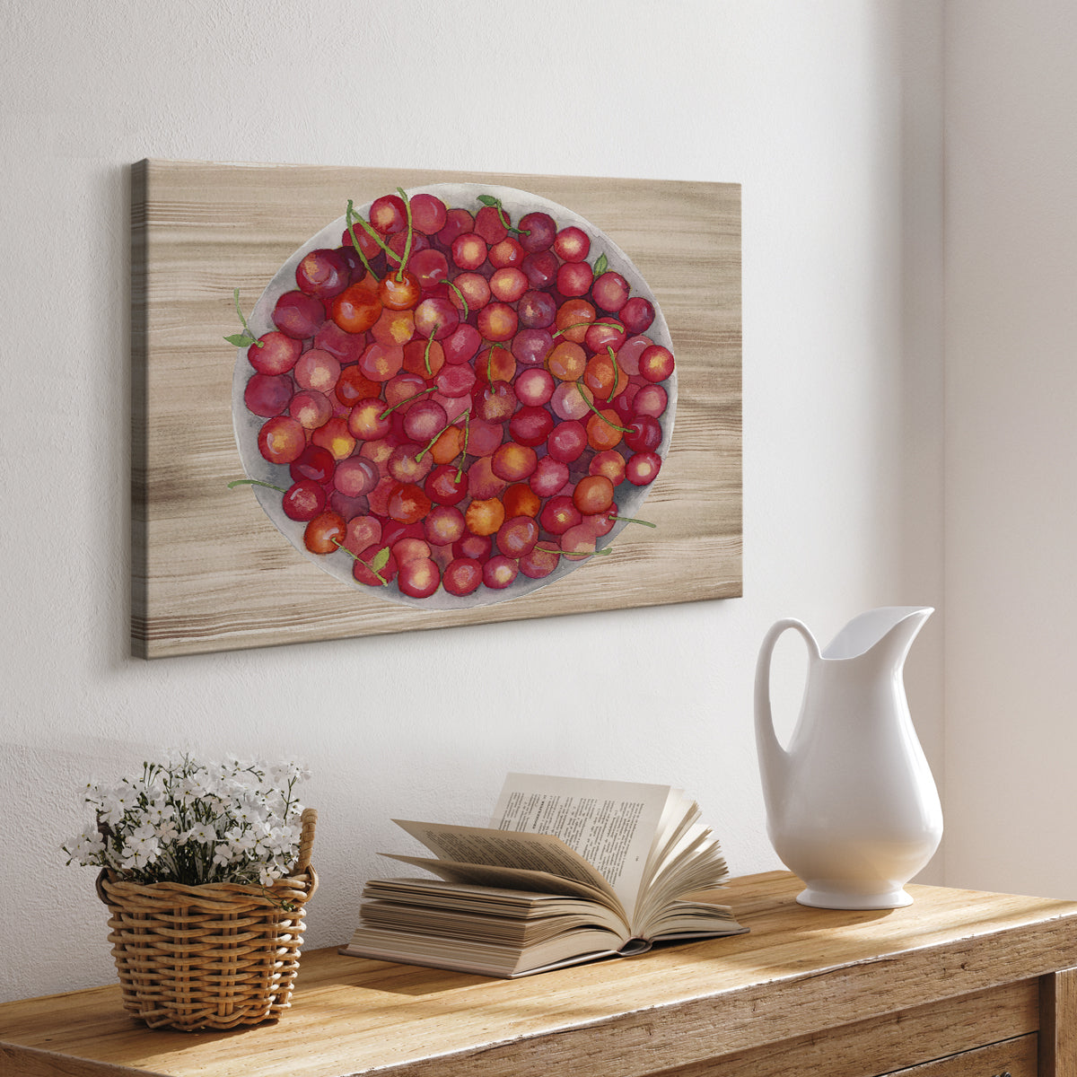 Bowls of Fruit IV - Canvas Art Print
