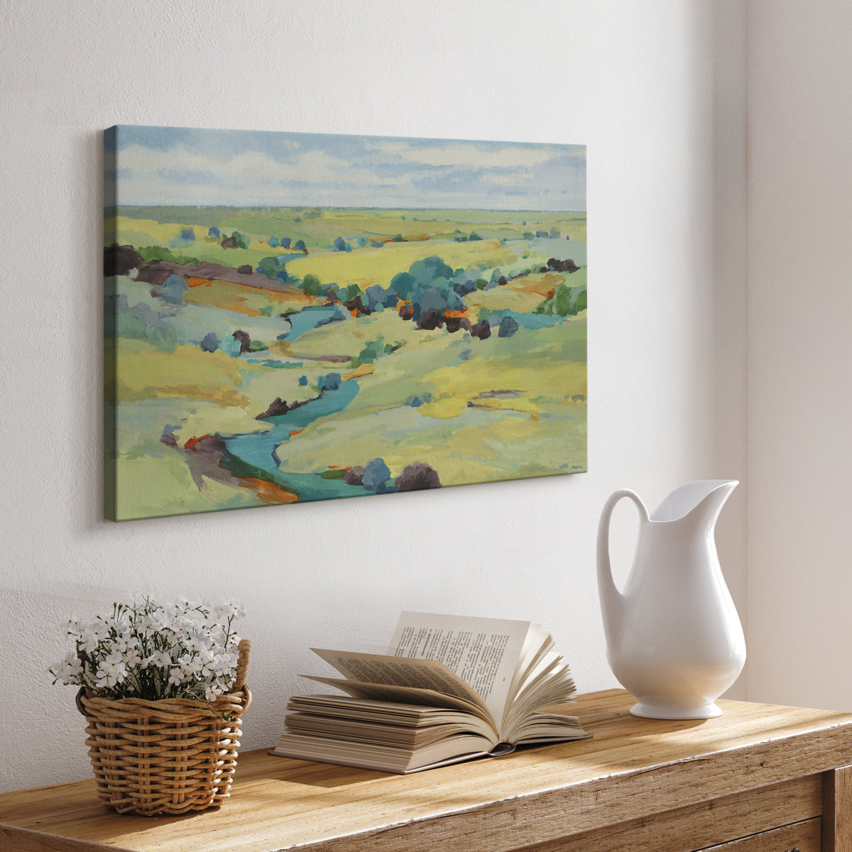 Idyll Sweep - Canvas Art Print