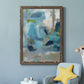 Circle the Beachfront - Barnwood Framed Canvas Print