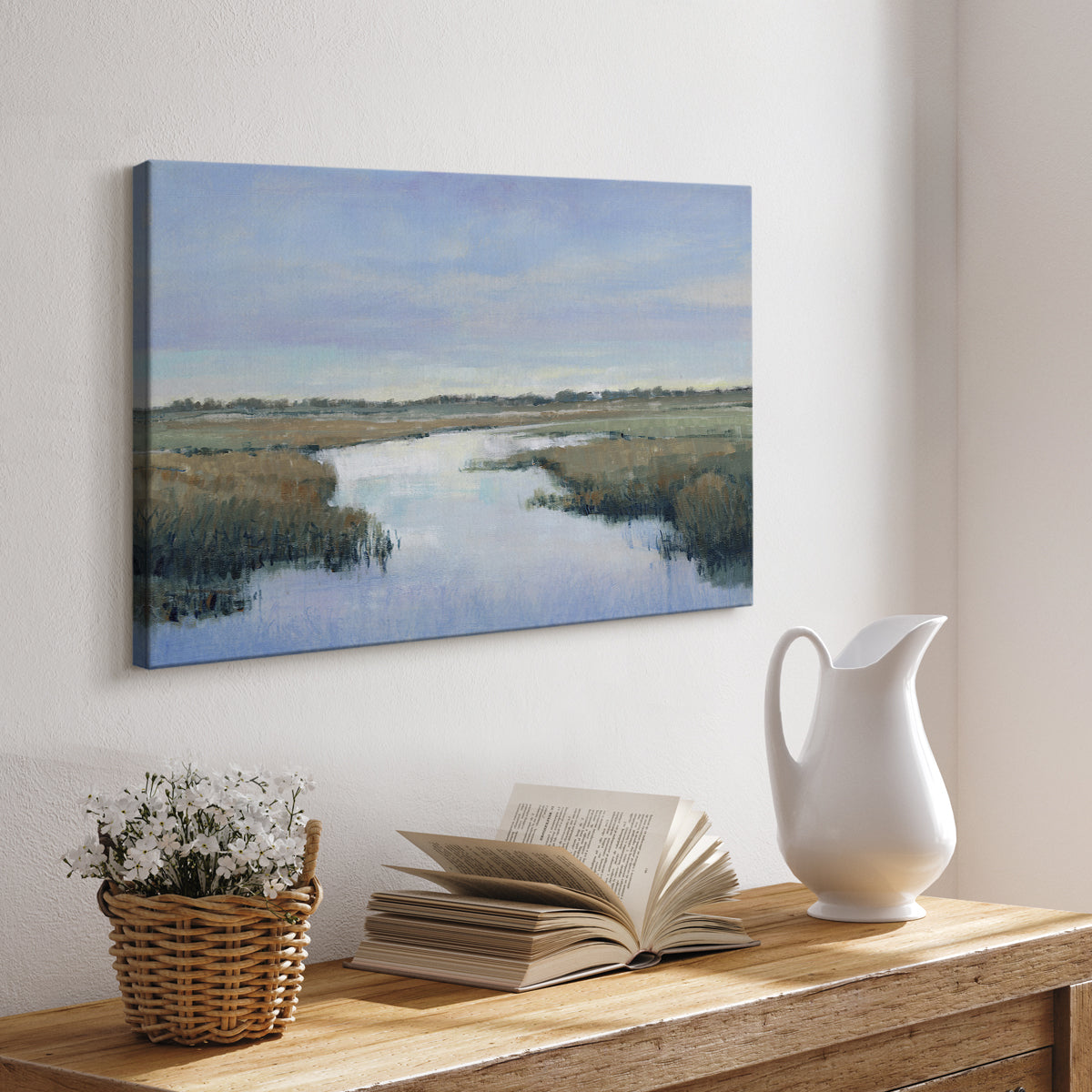 Coastal Plains II - Canvas Art Print