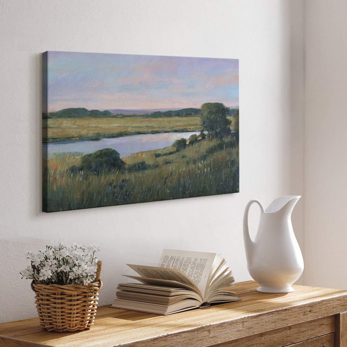Spring Marsh II - Canvas Art Print
