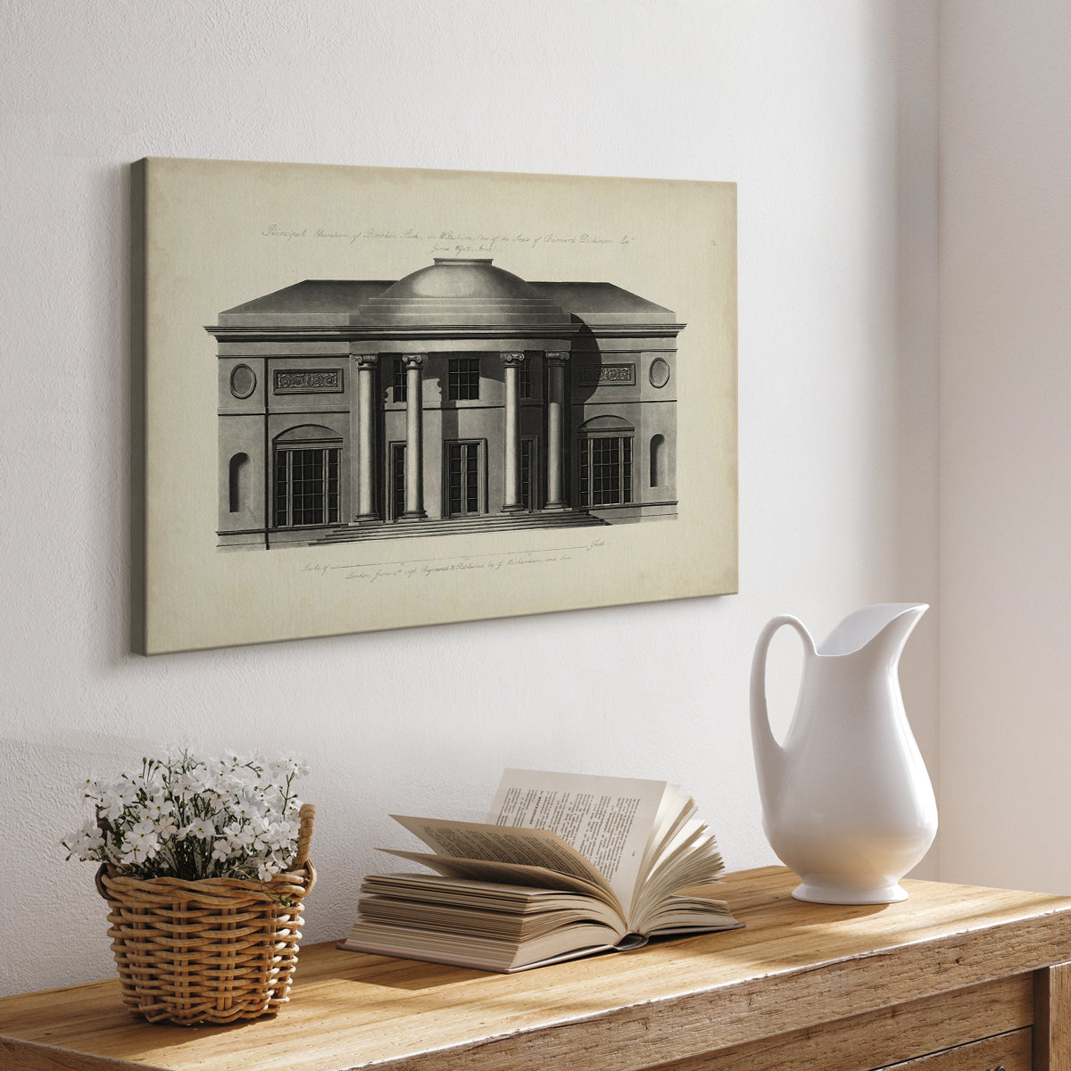 Richardson Architecture III - Canvas Art Print