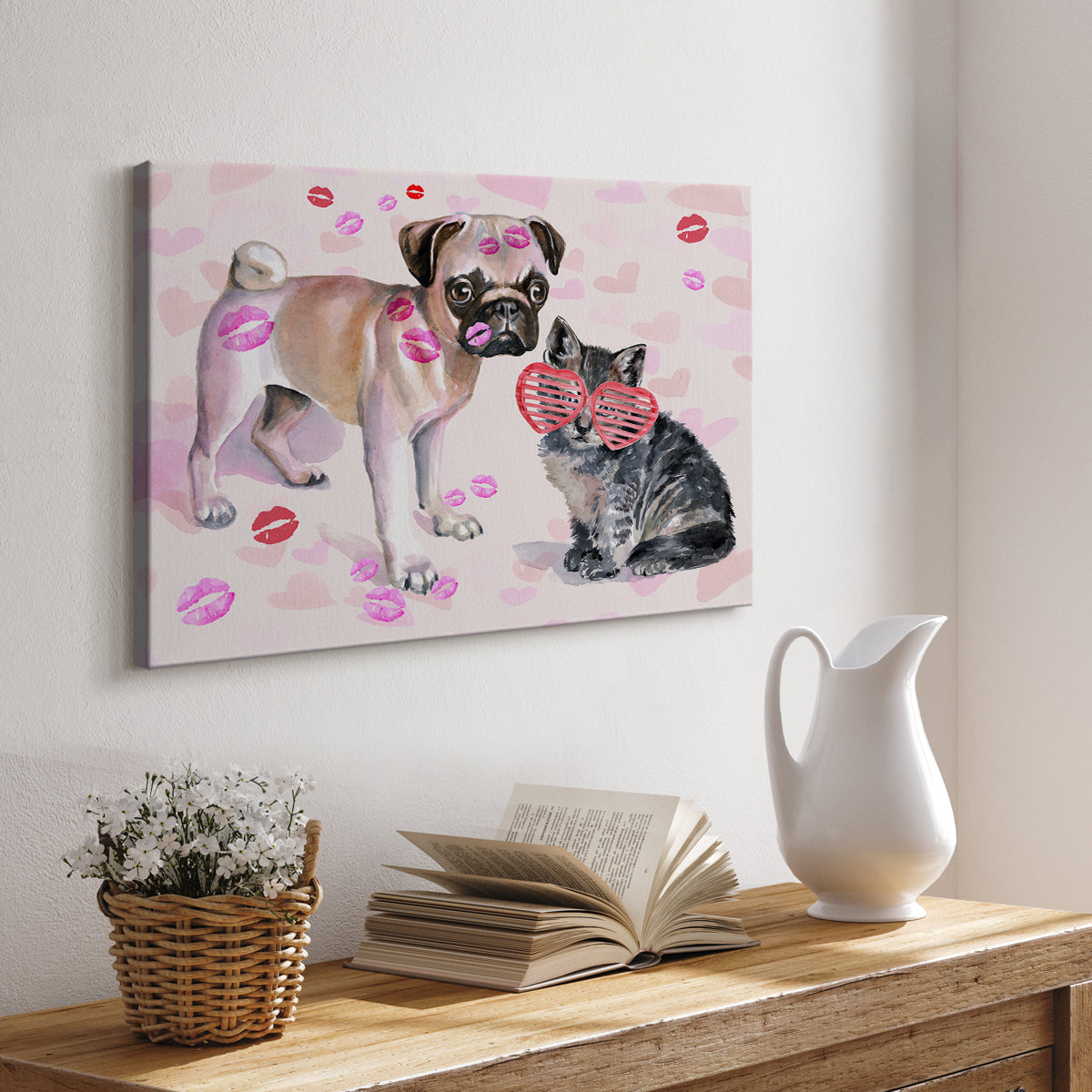 Cute Couture Collection A - Canvas Art Print