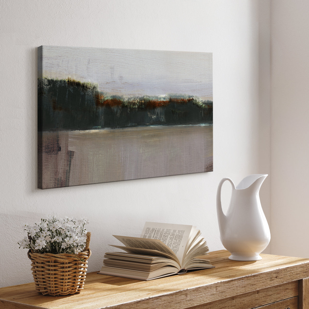 At Dusk Turnwood - Canvas Art Print