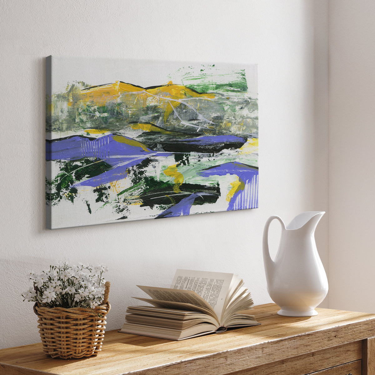 Silent Mountain III - Canvas Art Print