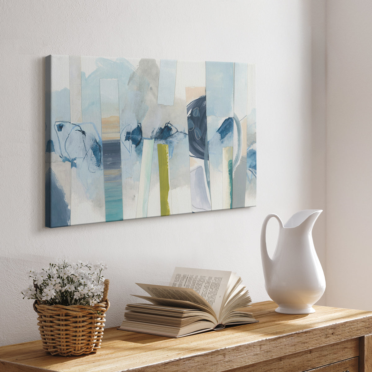 Liquid Strata I - Canvas Art Print
