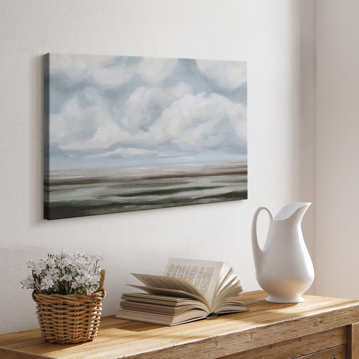 Diluted Plains III - Canvas Art Print