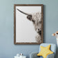 Highland Cattle - Premium Canvas Framed in Barnwood - Ready to Hang