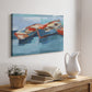 Primary Boats I - Canvas Art Print