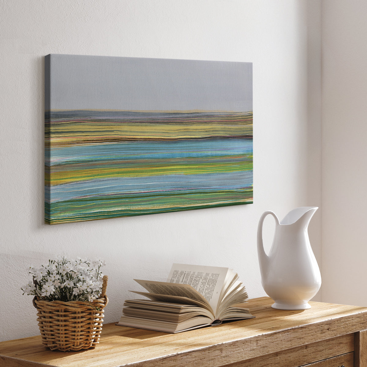 Parallel Striae I - Canvas Art Print