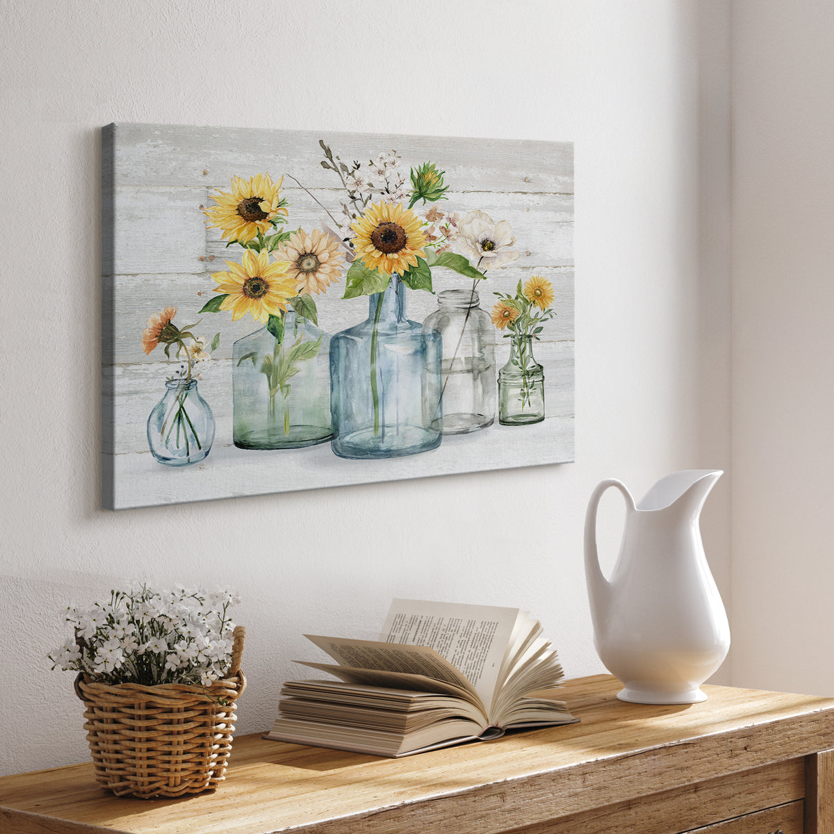 Sunflower Extravaganza - Canvas Art Print