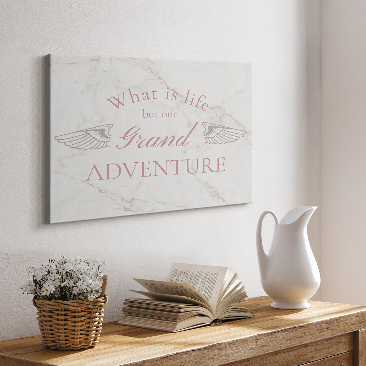 What is Life - Canvas Art Print