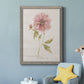 Soft Peony - Premium Canvas Framed in Barnwood - Ready to Hang