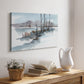 Winter Stream Watercolor I - Canvas Art Print
