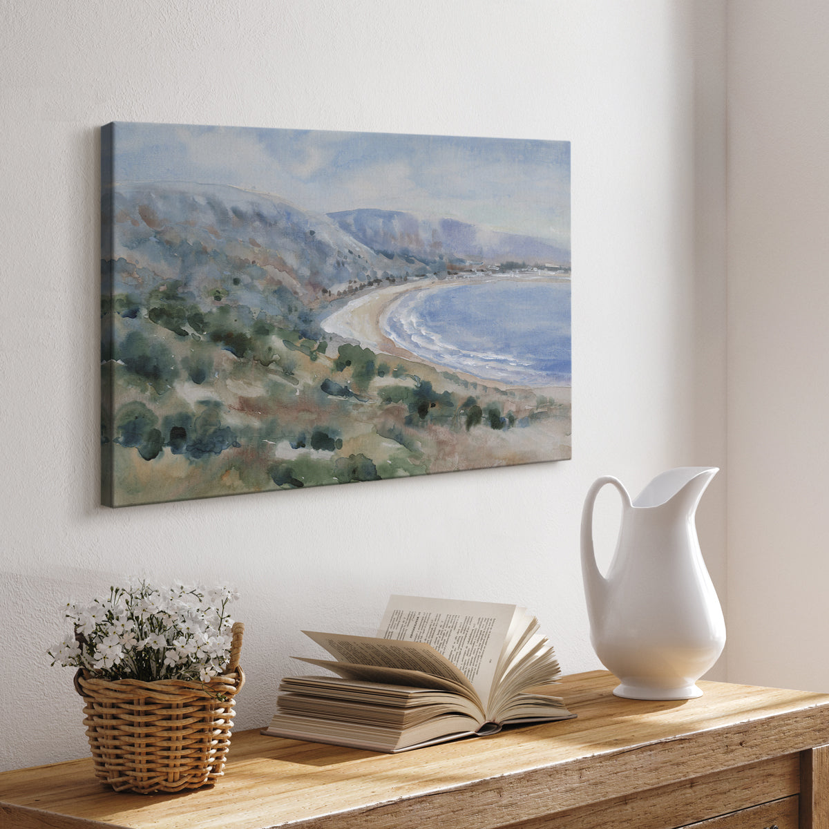 Coastal Mist II - Canvas Art Print