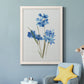 Blue Blossom Botanical I - Premium Canvas Framed in Barnwood - Ready to Hang