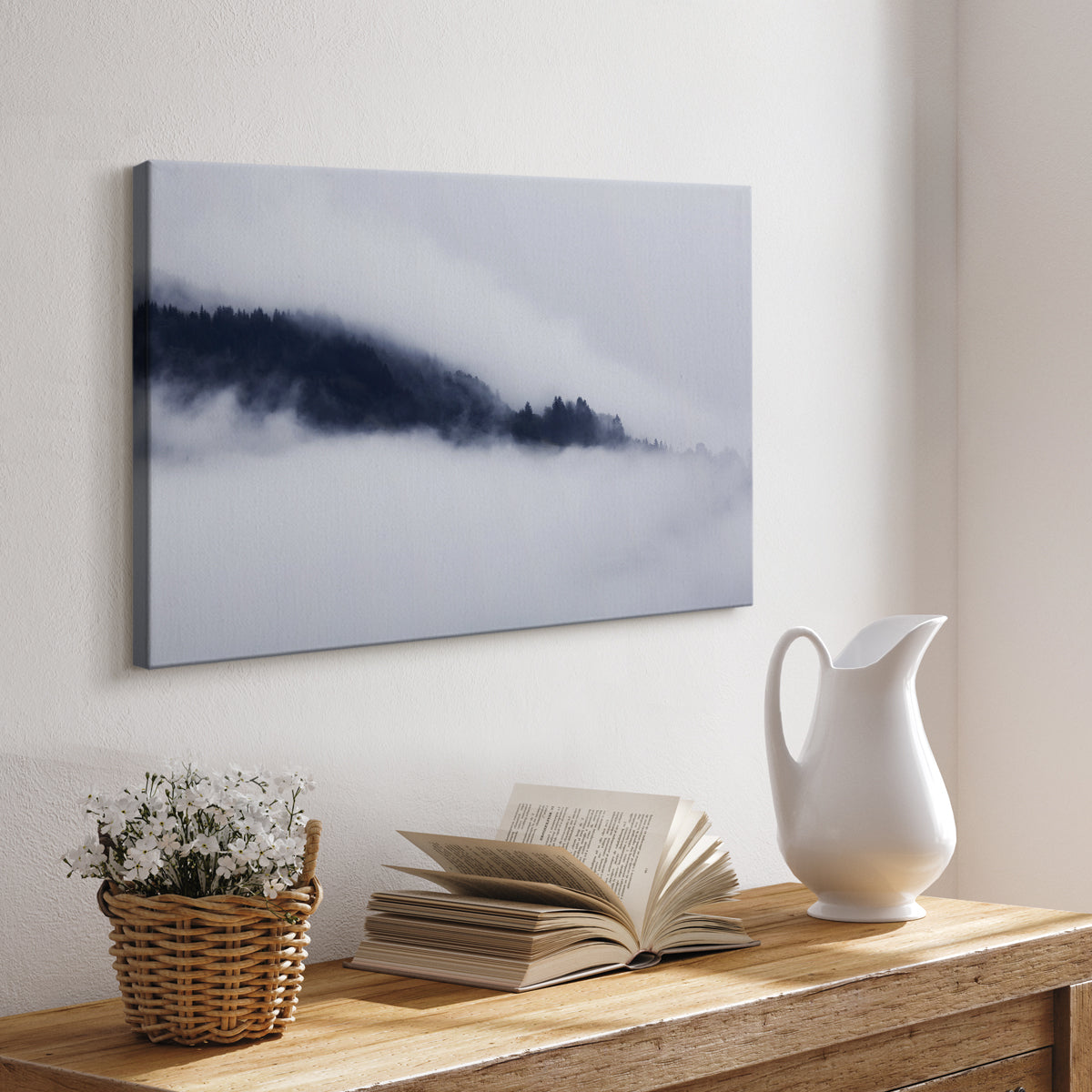 In the Clouds - Canvas Art Print