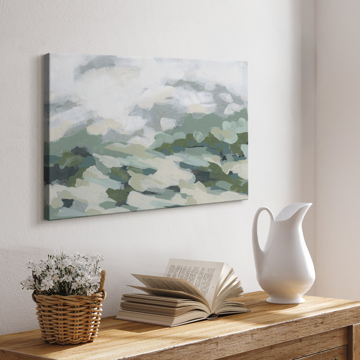 Verdant Hillside I - Canvas Art Print