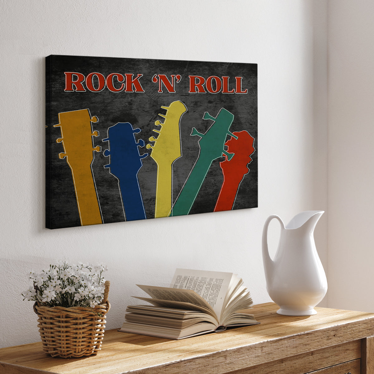 Rock and Roll - Canvas Art Print
