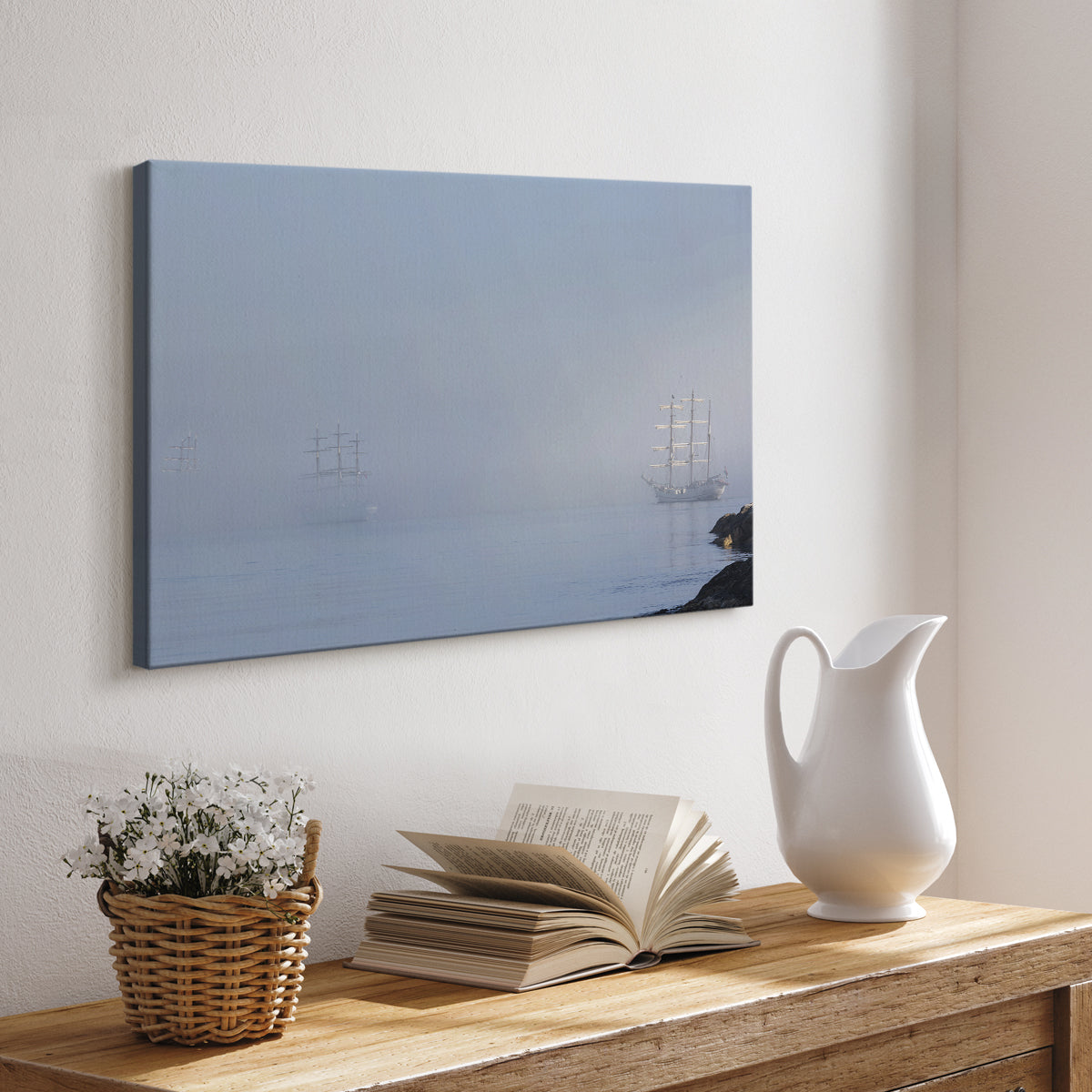 In the Mist - Canvas Art Print