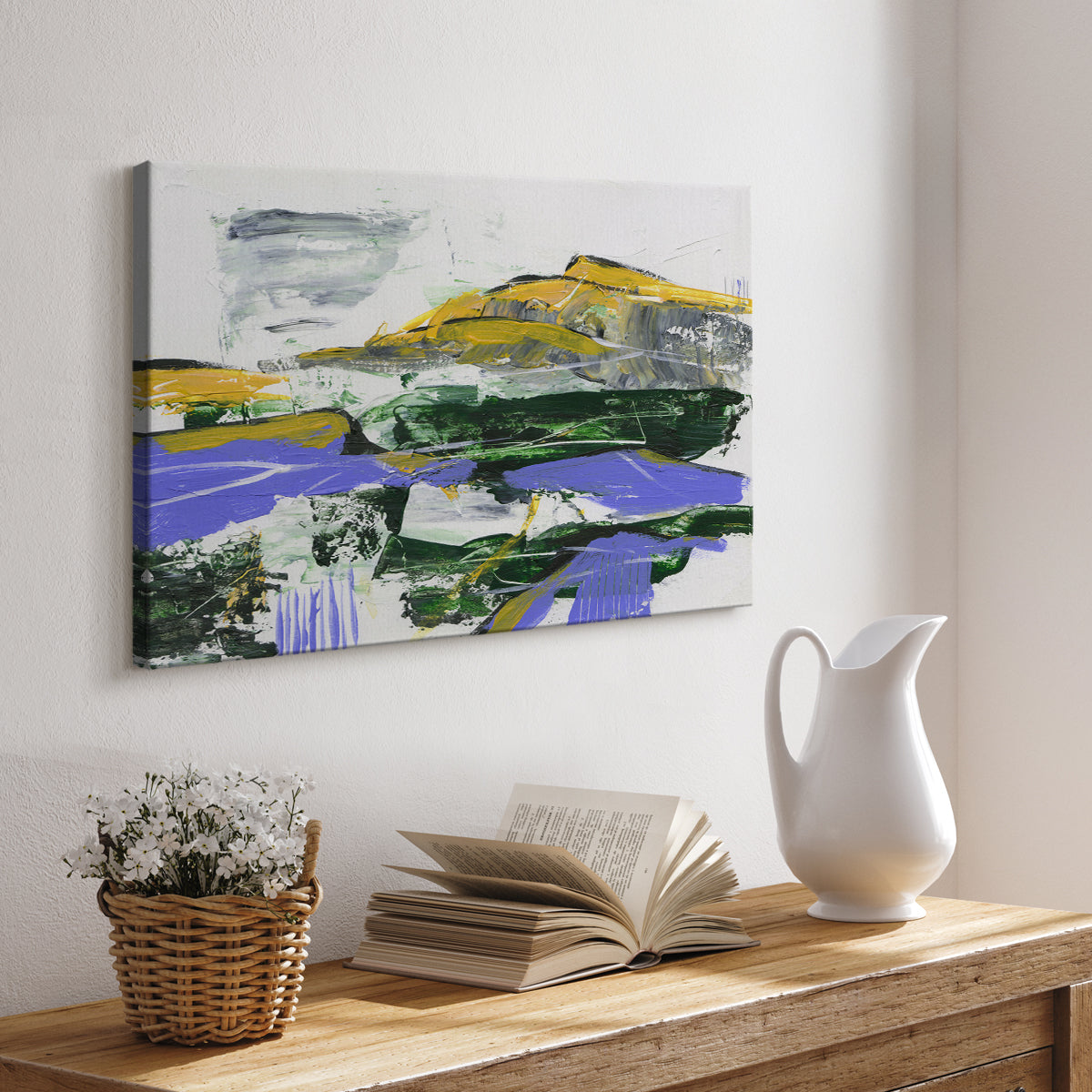 Silent Mountain VI - Canvas Art Print