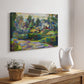 White Barn - Canvas Art Print
