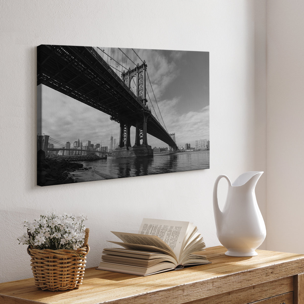 Manhattan Bridge - Canvas Art Print