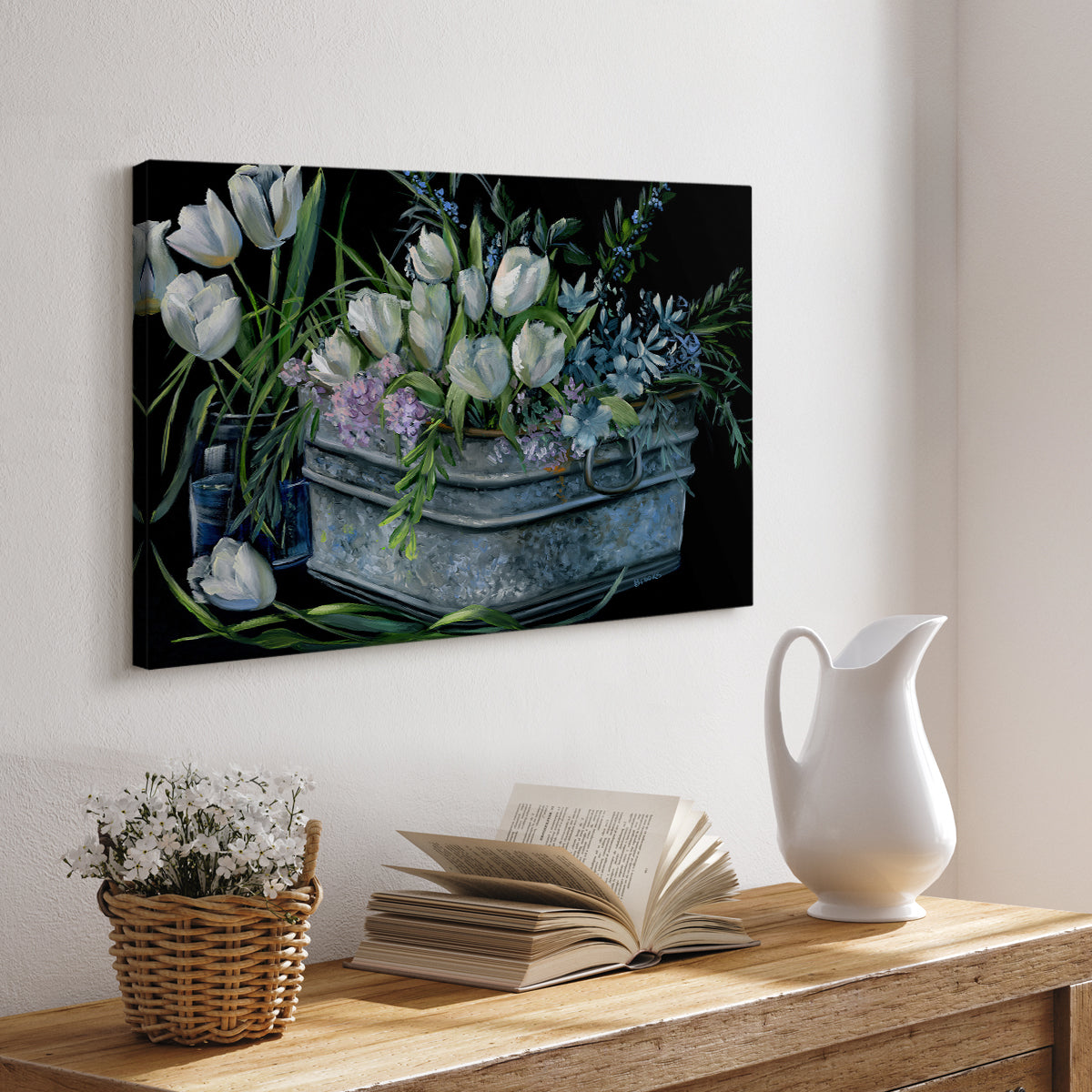 Wild Tulips - Canvas Art Print