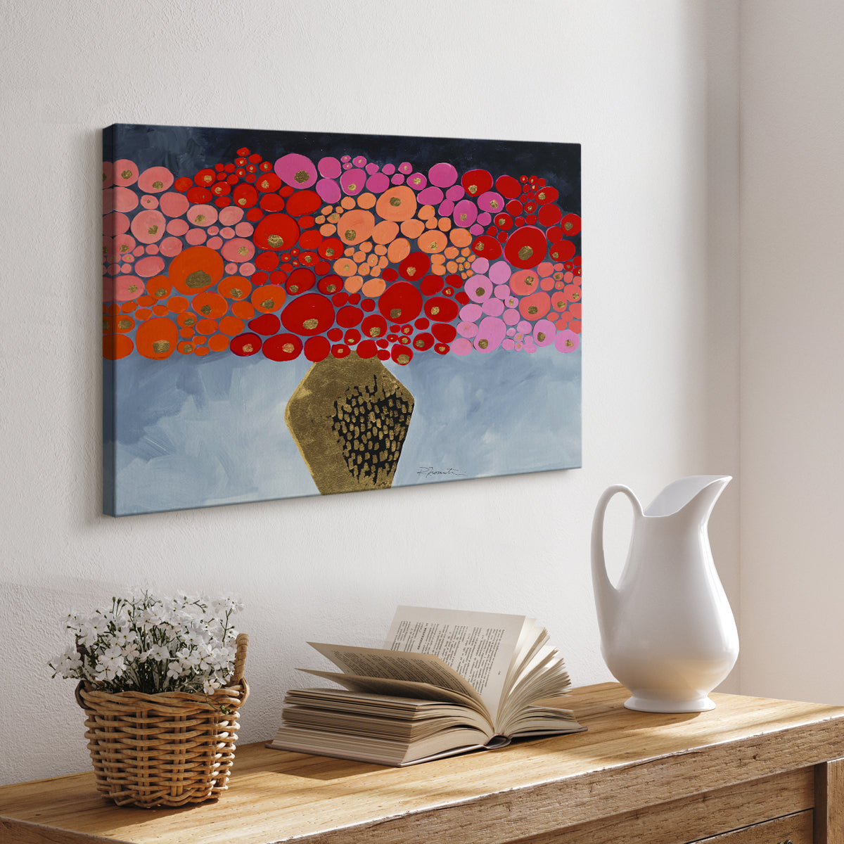 Red Poppies II - Canvas Art Print
