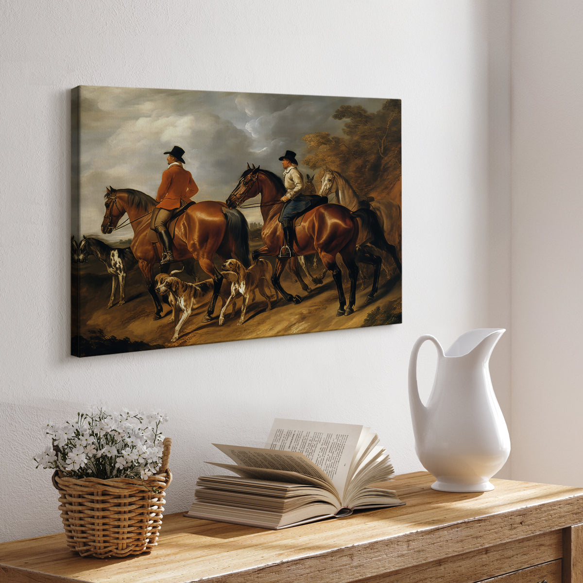 Vintage Hunt LXXIX - Canvas Art Print