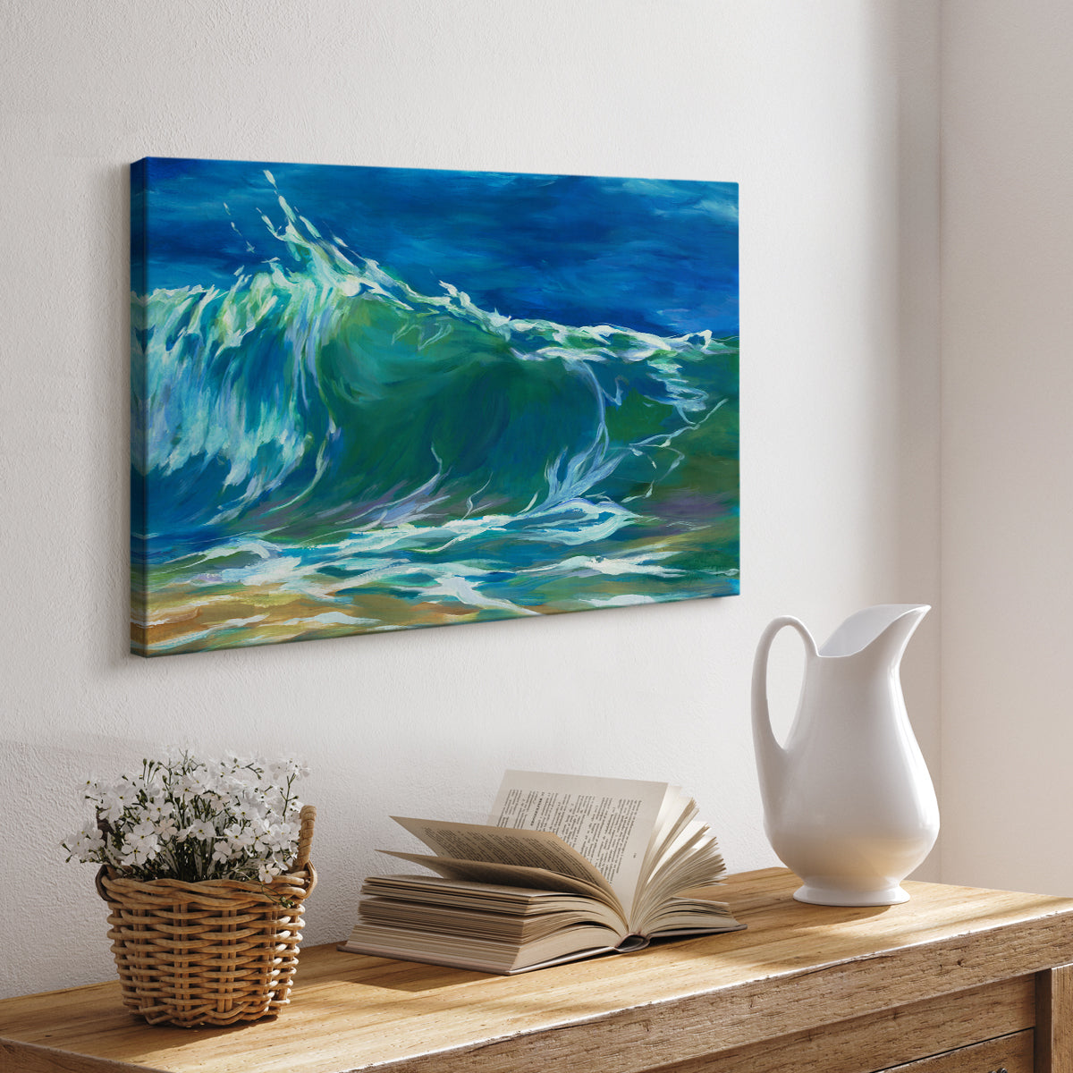 Green Flash - Canvas Art Print