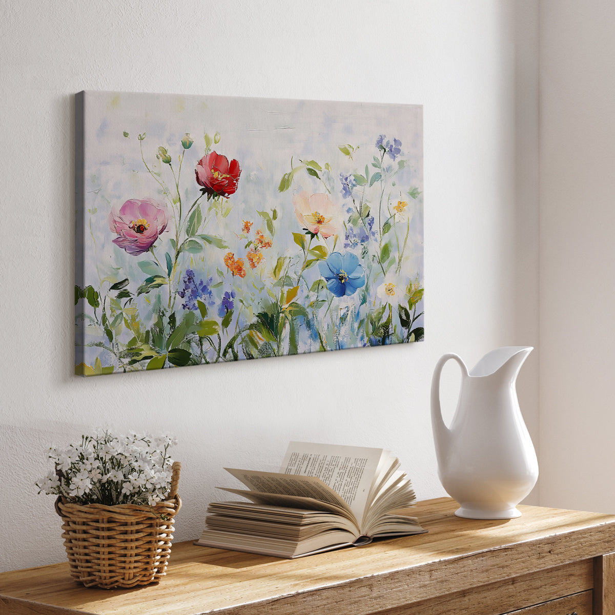 Floral Painting XXIII - Canvas Art Print