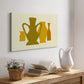 Posing Pottery I - Canvas Art Print