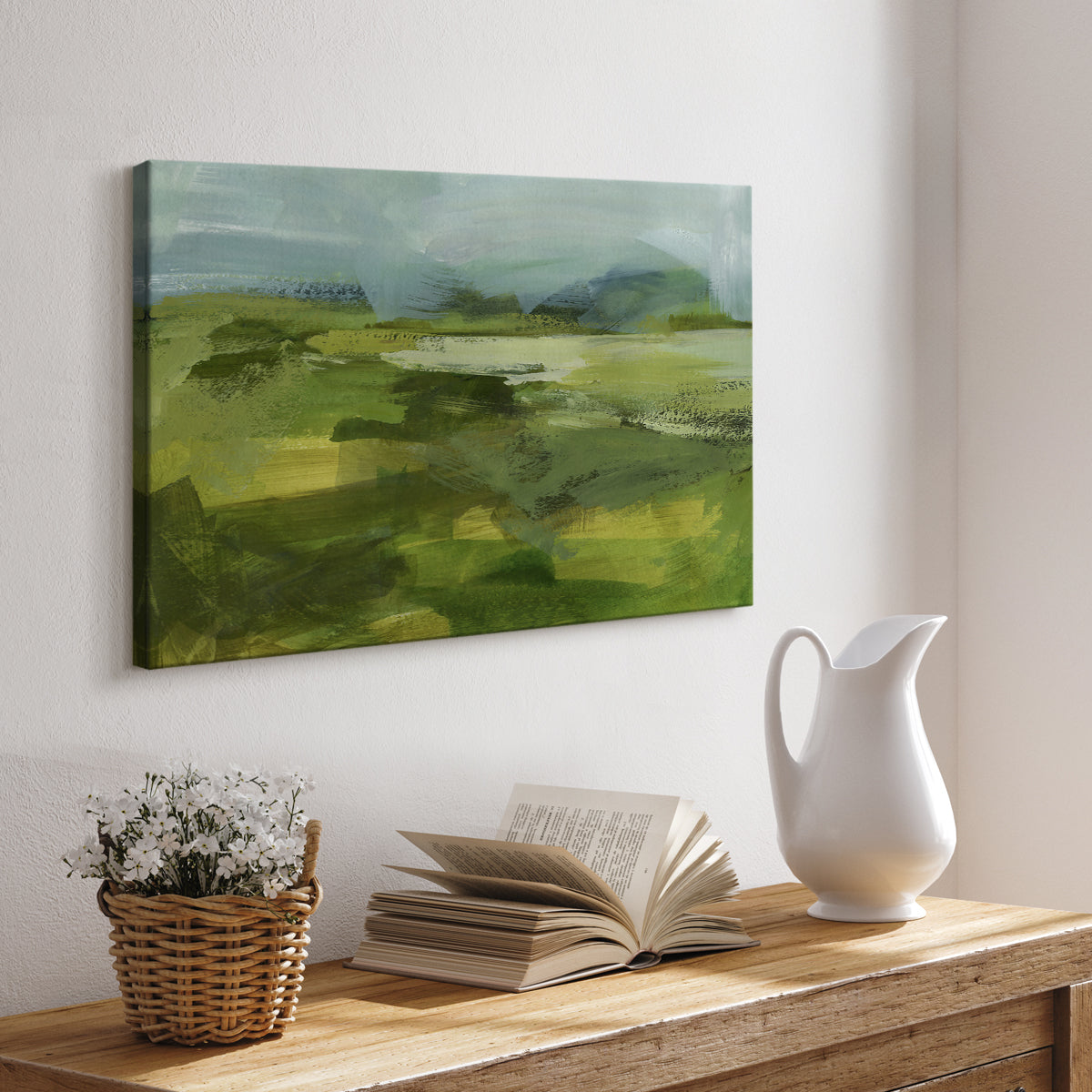 Emerald View IV - Canvas Art Print