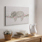 Floral Sloth - Canvas Art Print