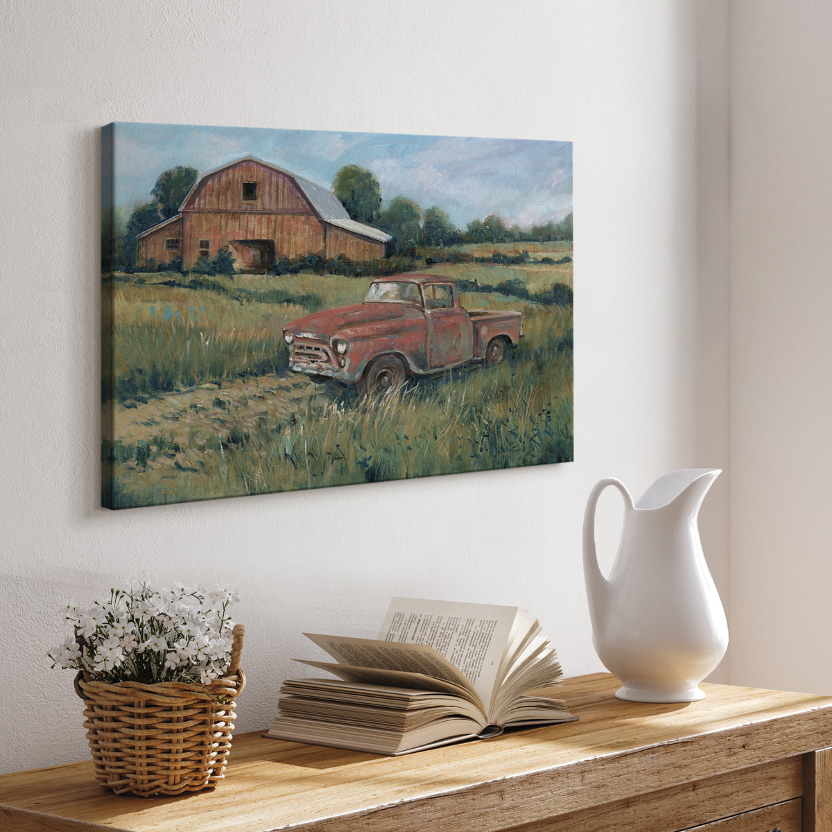 Rusting Away I - Canvas Art Print