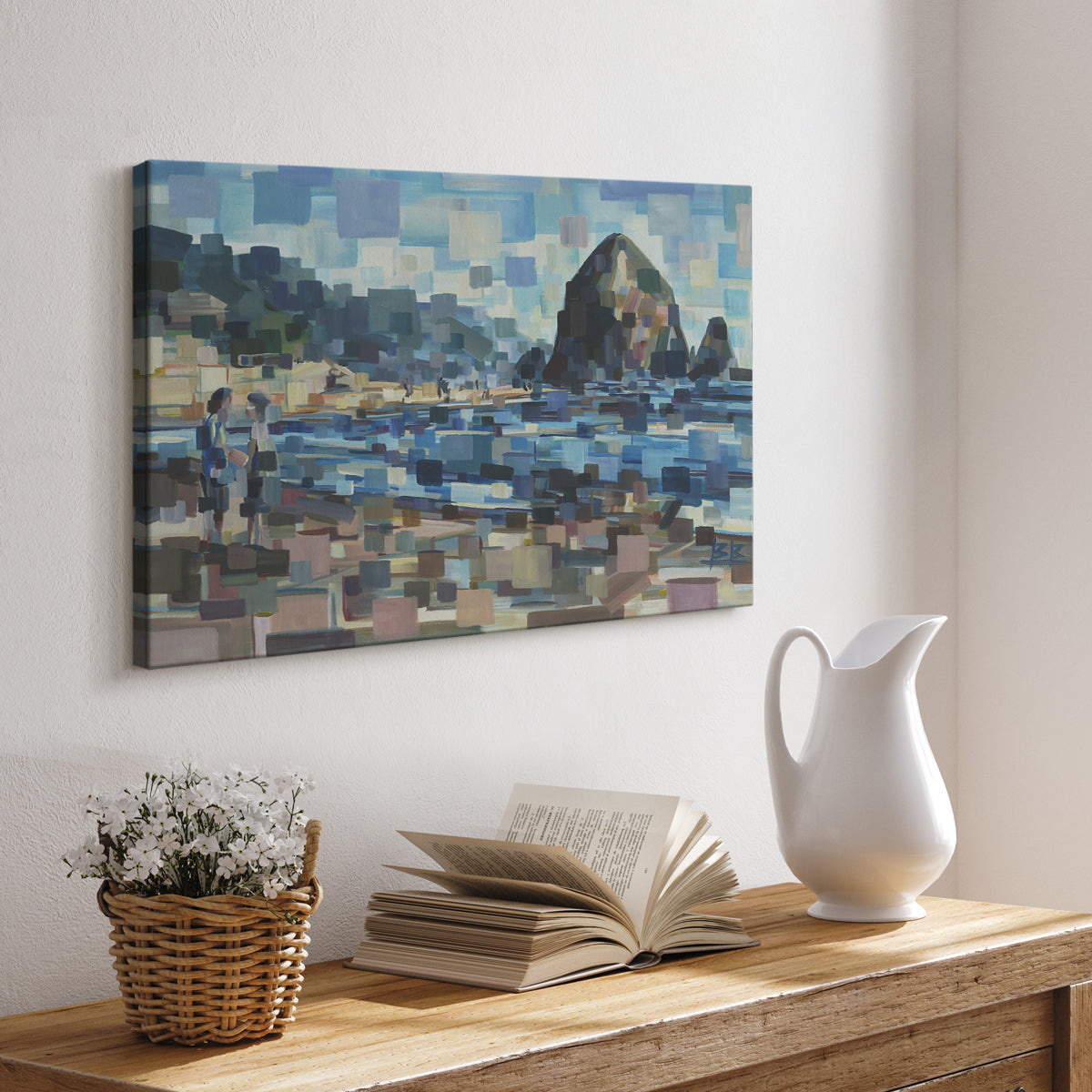 Evening in Cannon Beach - Canvas Art Print