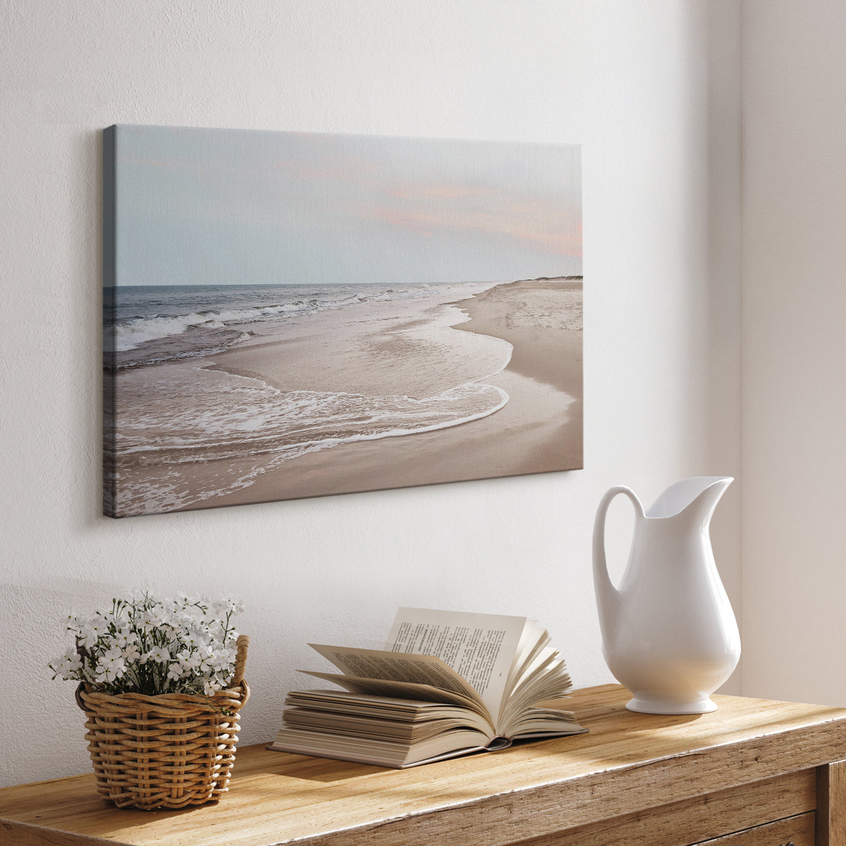 Corolla Soft Shore - Canvas Art Print
