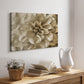 Neutral Wall Flower III - Canvas Art Print