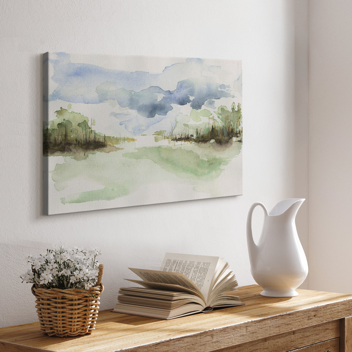 Brush Thickets II - Canvas Art Print