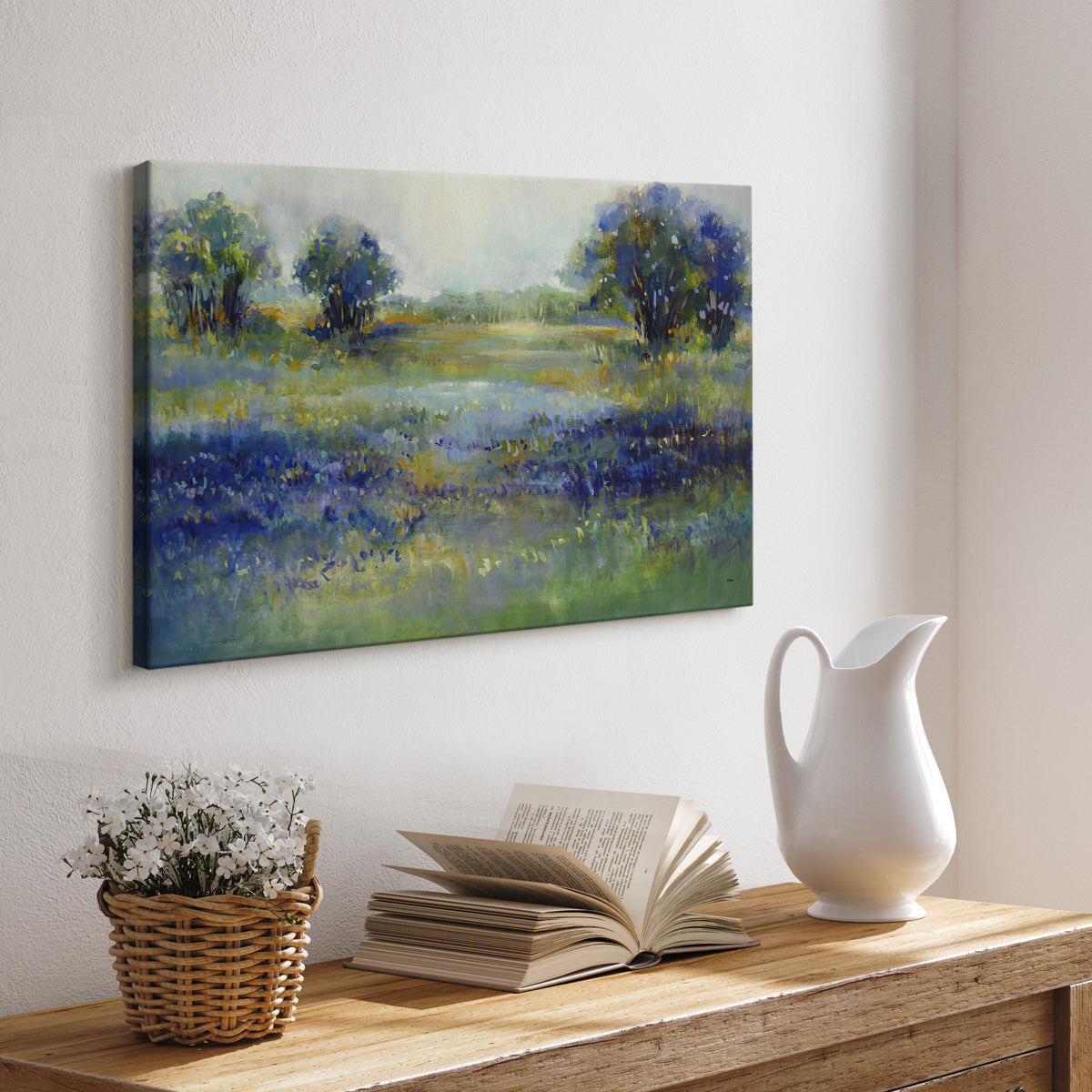 Wildflower View - Canvas Art Print