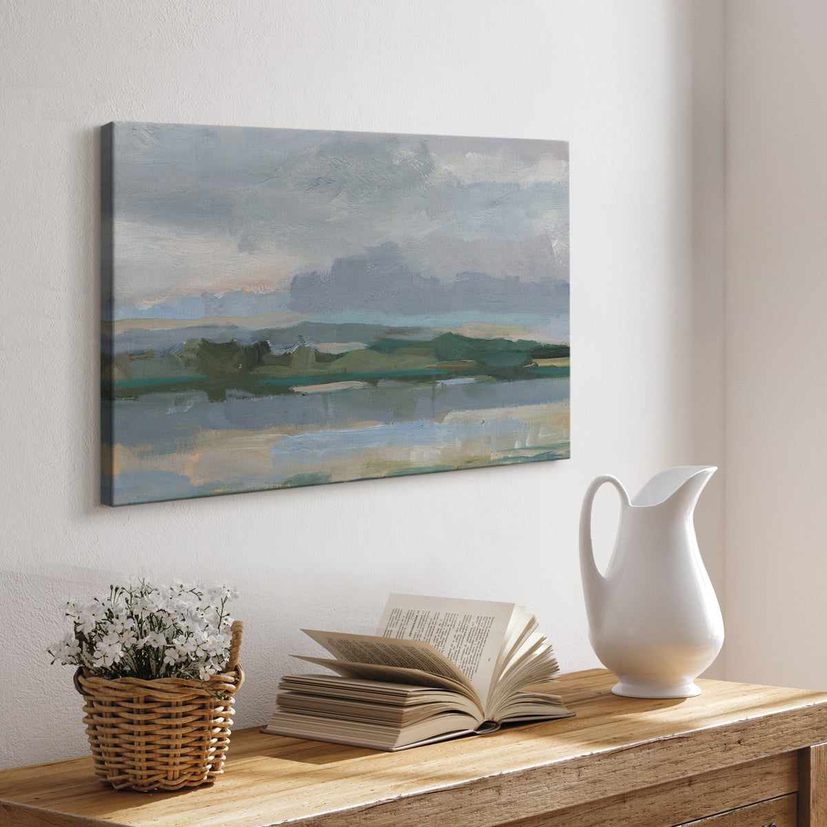 Twilight Vista Study II - Canvas Art Print