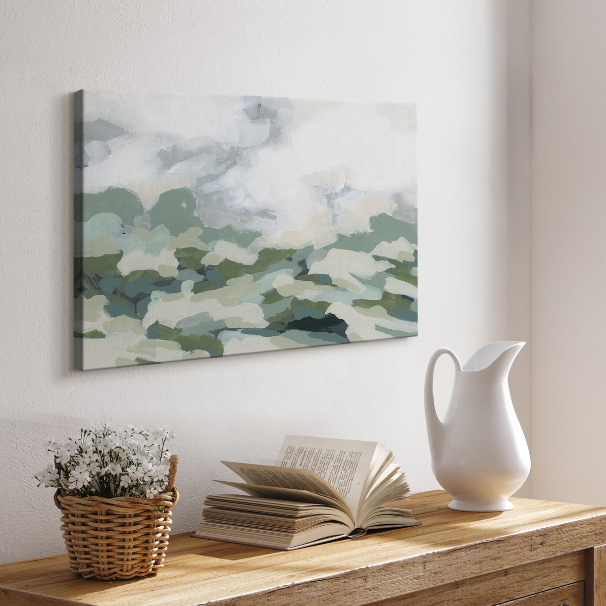 Verdant Hillside II - Canvas Art Print